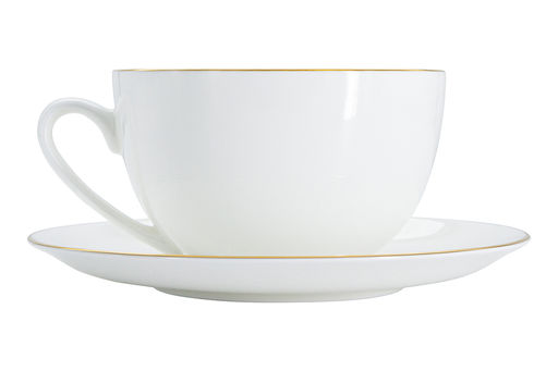 Чашка с блюдцем Гибискус, 0,25 л - Anna lafarg emily фото 5