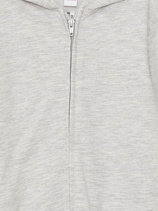 Kap??onlu Uzun Kollu K?z Bebek Fermuarl? Sweatshirt - Waikiki фото 2