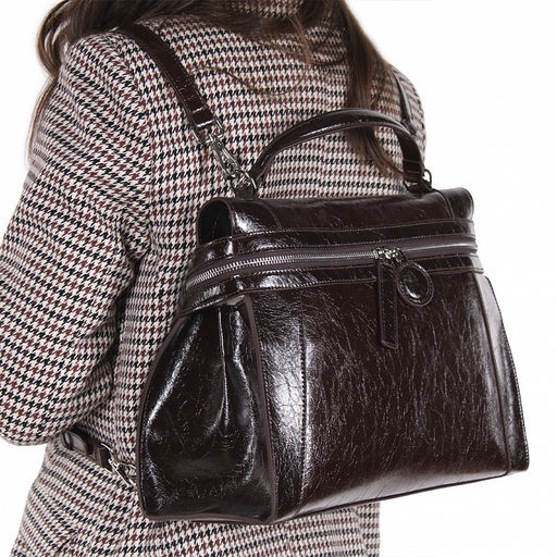 Сумка 3009NN chocolate Natale Navetta