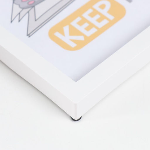 Фоторамка для фото 21×30 см Keep memories, Naomi, пластик, белый