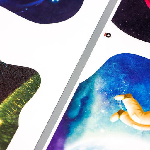 Наклейка интерьерная цветная «Красота вселенной», 30×90 см, набор 2 листа