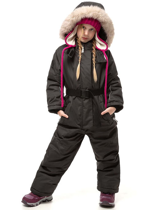 Комбинезон 8з6424 черный шоколад - Nikastyle фото 4