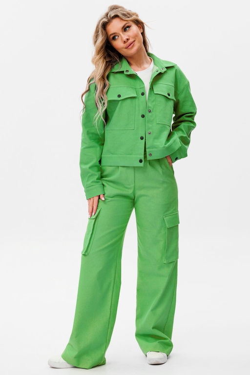 Брюки AmberA 1086z яблоко  фото 2