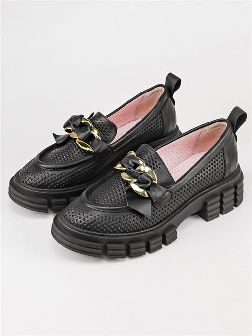 Лоферы женские комфорт 011-762 Siyah