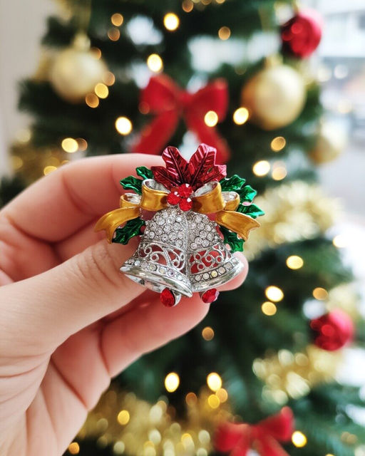 Брошь Новогодний стиль