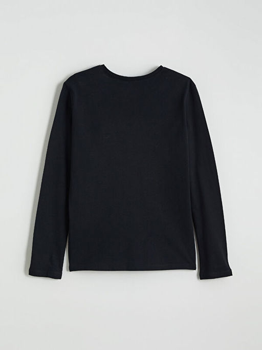 Bisiklet Yaka Basic K?z ?ocuk Ti??rt