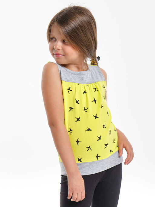 Футболка для девочки	 UD 3231 неон - Mini maxi фото 2