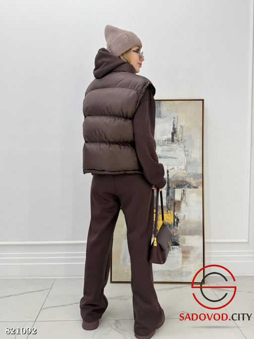 Костюм (на велюре) +жилетка - Bruno фото 5