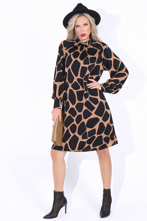 Платье В моем вкусе (карамель) - Эльза фото 8