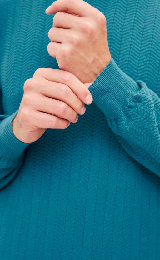 Джемпер F221-15-537 l.turquoise - Fine joyce фото 3