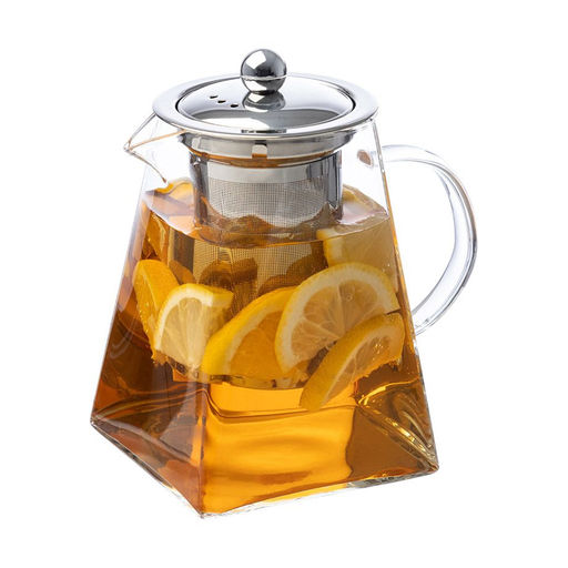 Чайник заварочный 1000мл AROMA из боросиликатного стекла арт. 105039