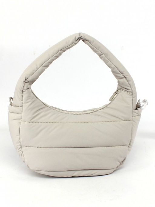 Сумка женская текстиль+брелок д/ключей DJ-СМ 7477-MOONSTRUCK, 1отд, плечевой ремень, серый SALE 265272 - Bobo фото 2