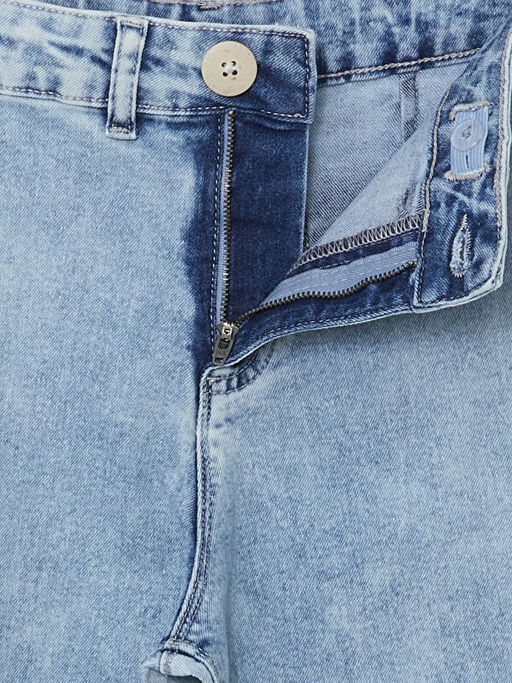 Wideleg K?z ?ocuk Jean Pantolon