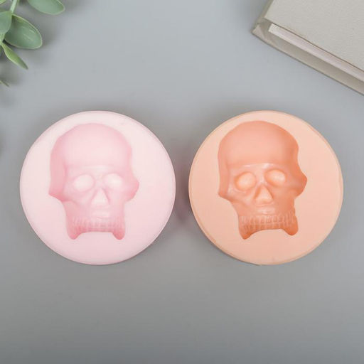 Молд силикон "Череп" 5х3,7 см МИКС