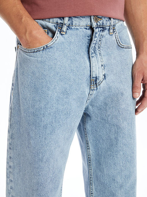 Baggy Fit Erkek Jean Pantolon
