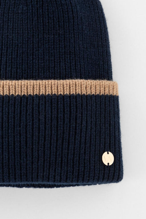 ЕВ 20007/24ш/темно-синий шапка жен