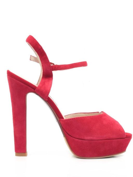 06-87VB RED Туфли женские (натуральная замша) - Фабричный китай фото 10