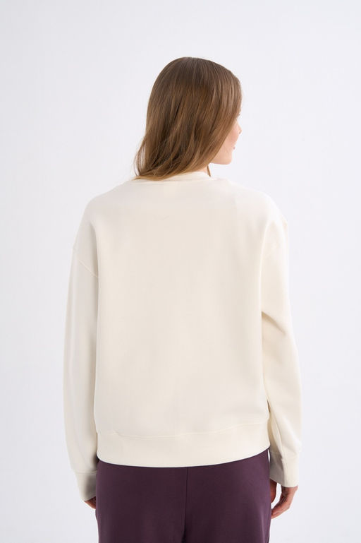 Свитшот Серо-белый ANTA SPORTS CLUB Sweatshirt фото 6
