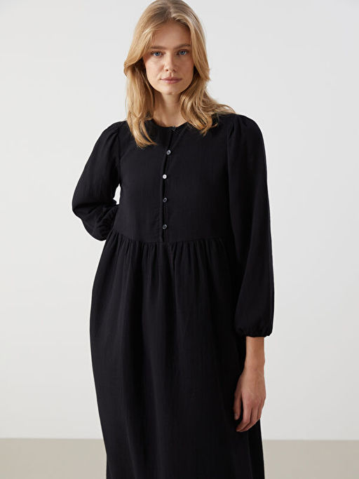 Bisiklet Yaka Kad?n Elbise