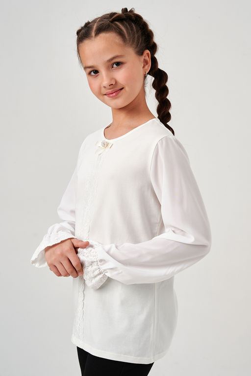 Джулия блузка детский дл.рукав