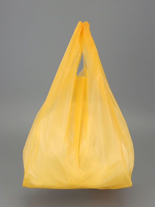 Цена за 100 шт. Пакет-майка ПНД жёлтая 30+16х55/20 мкм