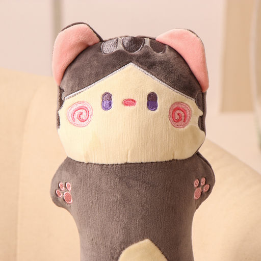 Мягкая игрушка Кот-батон, 50 см, цвет серый - Simaland фото 2