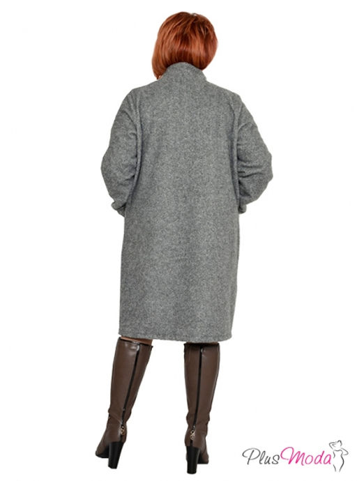 Жакет-дубленка Модель №1315 размеры 44-84 - Plusmoda фото 11