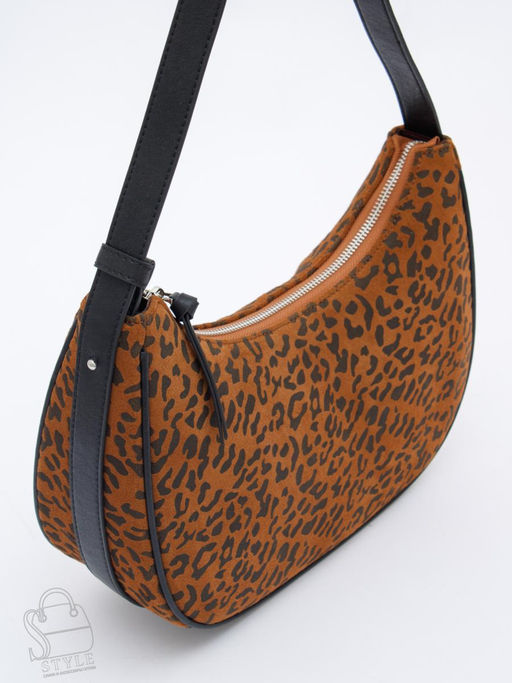 Сумка женская кожаная 8533VGF leopard Vitelli Grassi