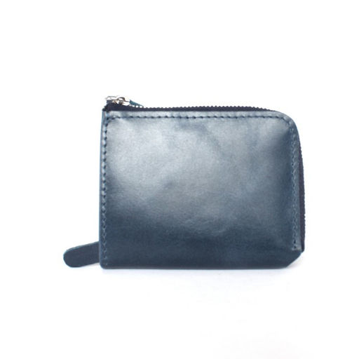 Портмоне мужское Croco-ПР-931 натуральная кожа 1 отд, 4 карм, синий пулл-ап (85) 260598  фото 2