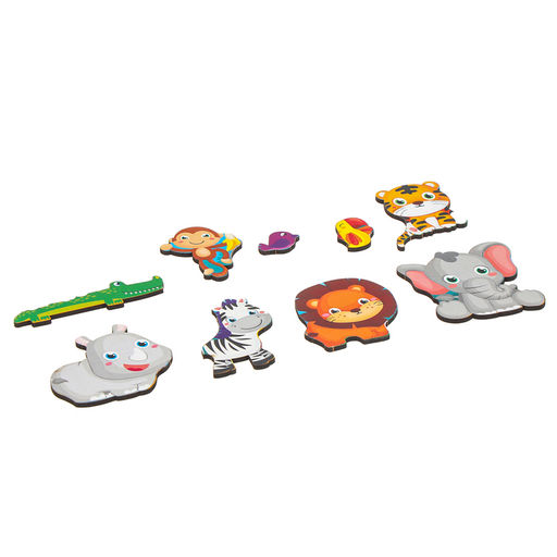 Рамка - вкладыш «Африка», 11 деталей, 30×10 см