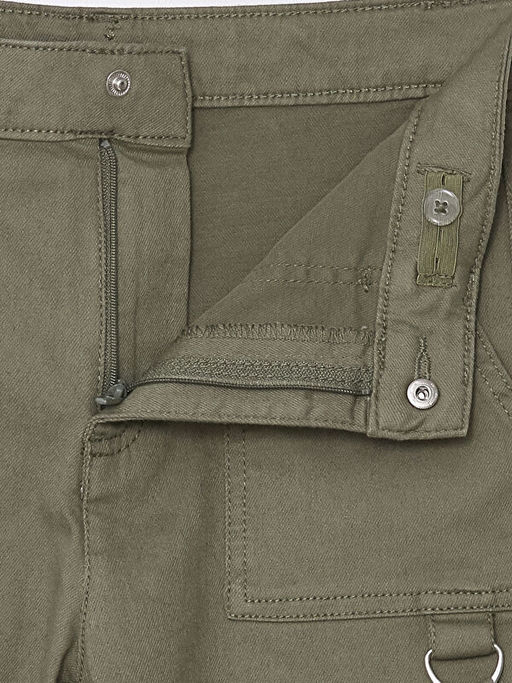 Wideleg K?z ?ocuk Kargo Pantolon