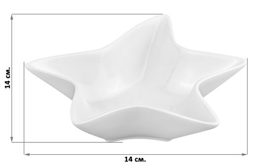 Блюдо сервировочное 2 пр. 14*14*3,5 см 150 мл Звезда - Elan gallery фото 7