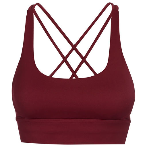 Топ спортивный женский ONLYTOP Sculpt, размер 44 (M), цвет сливовый