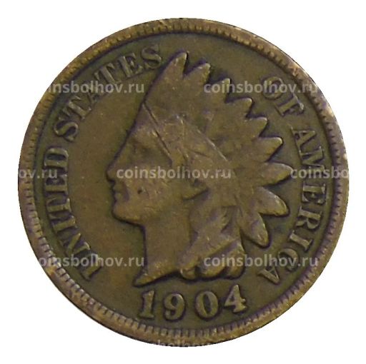 1 цент 1904 года США