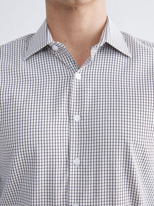 Standart Kal?p Uzun Kollu Erkek G?mlek