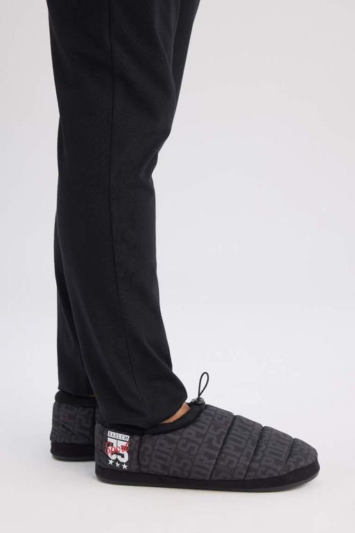 Мужские тапочки без шнуровки на плоской подошве - Defacto фото 3