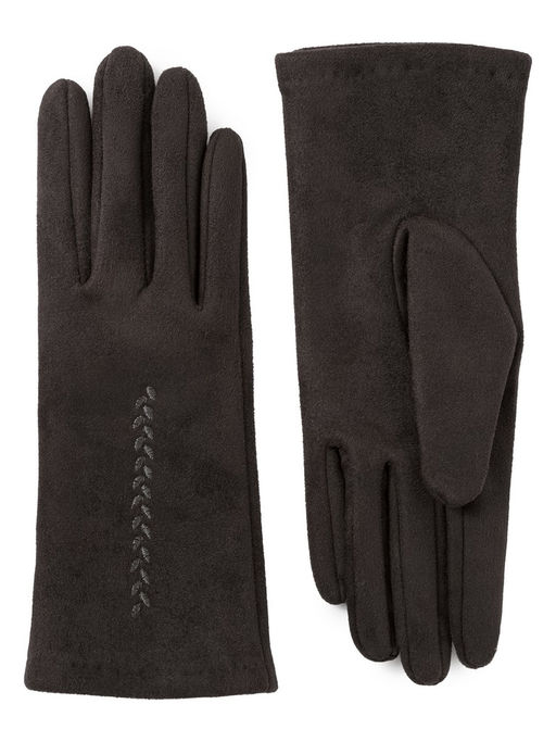 Перчатки жен флис LB-CP-140 grey