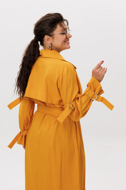 Платье ANELLI 1577 янтарный мёд