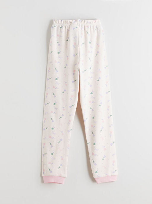 Beli Lastikli K?z ?ocuk Pijama Alt