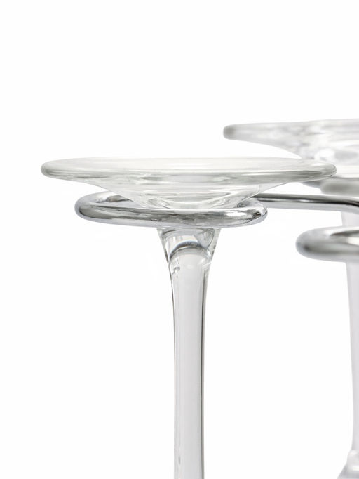 Подставка для бокалов, серебристая, на 6 бокалов - Simaland фото 3