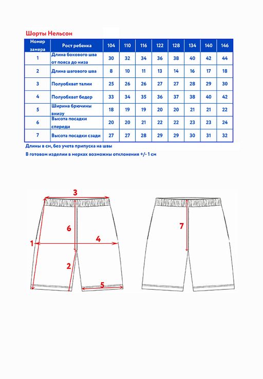 Шорты д/мал. Нельсон - Oldos фото 3