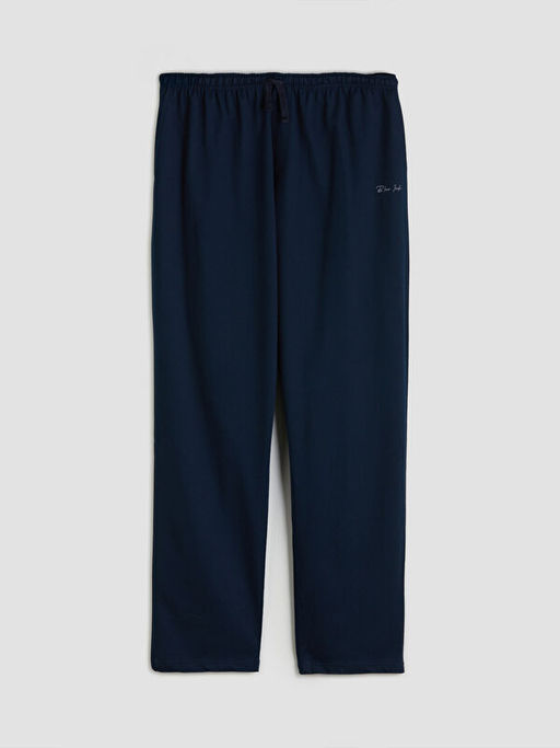 Standart Kal?p Bask?l? Erkek Pijama Alt