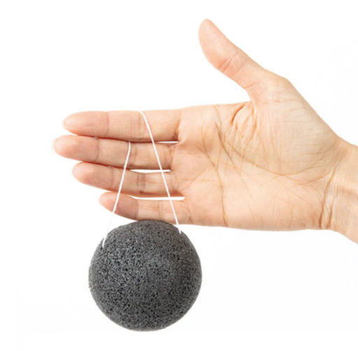 Trimay Charcoal Konjac Sponge,1ea - Спонж конняку с древесным углем