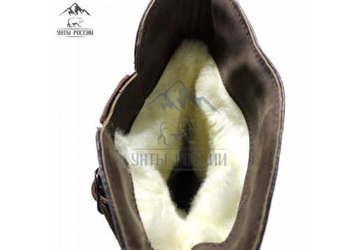 Сапоги Монголки натуральная кожа, подошва "лепесток"