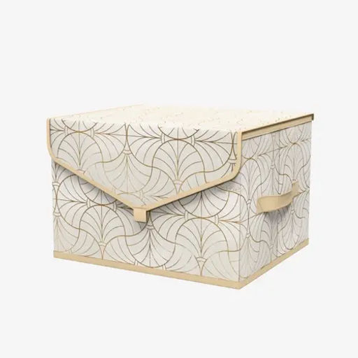 Короб стеллажный с крышкой, малый, 30*25*20 см Valiant  фото 27