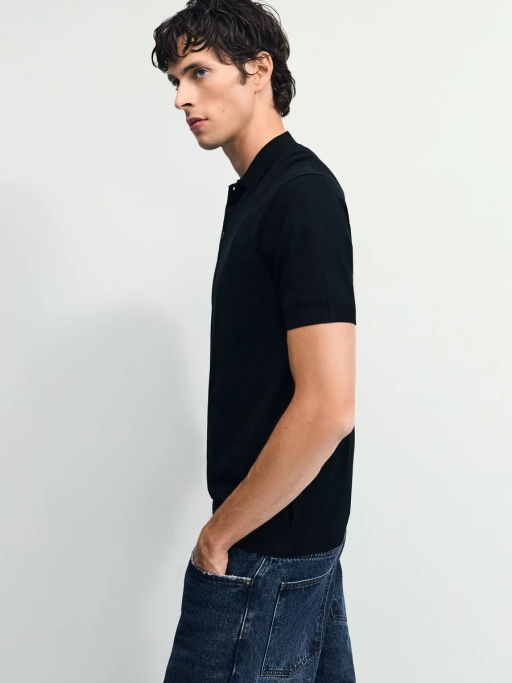 Джемпер поло regular fit / Zarina  фото 3