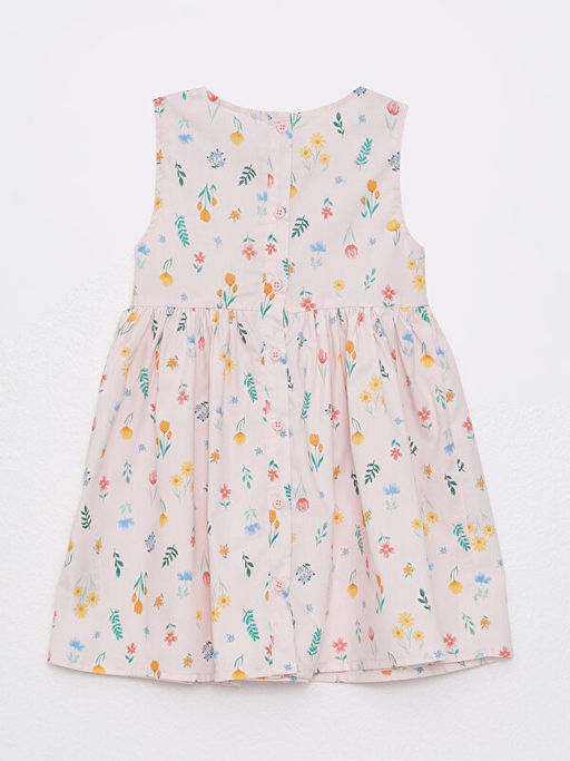 Bisiklet Yaka Desenli K?z Bebek Elbise - Waikiki фото 2