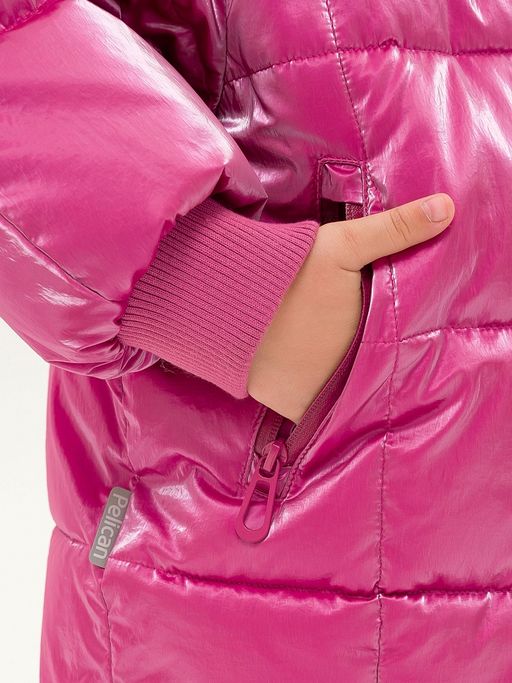 Уценка PELICAN GZXW3293 куртка для девочек  фото 5