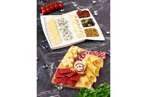 Набор д/сервировки сыра 27,5*26*1,7 см Айсберг блюдо + разделочная доска - Elan gallery фото 6