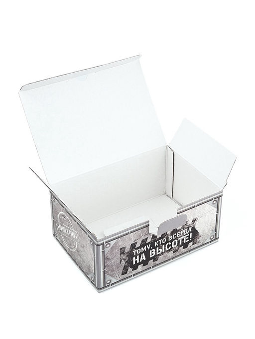 Подарочная коробка, упаковка, 23 февраля, 22?15?10 см